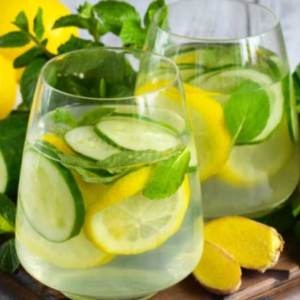 Lemon diet drink